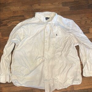Polo by Ralph Lauren White Lightweight Casual Shirt